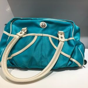 Lululemon blue gym bag